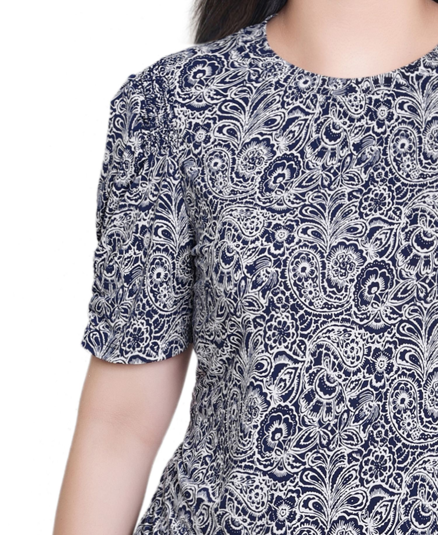 Women's Short Sleeve Scoop Neck Top