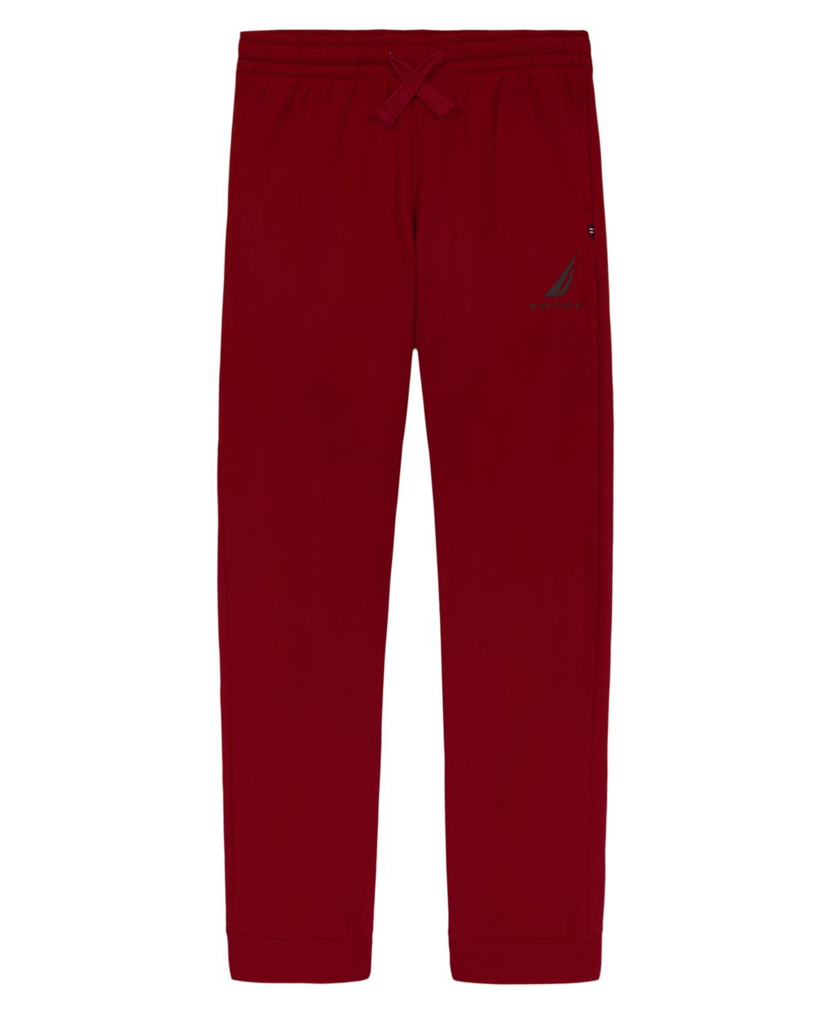 Nautica Boys 8-20 J-class Pull-on Elastic Joggers In Burgundy