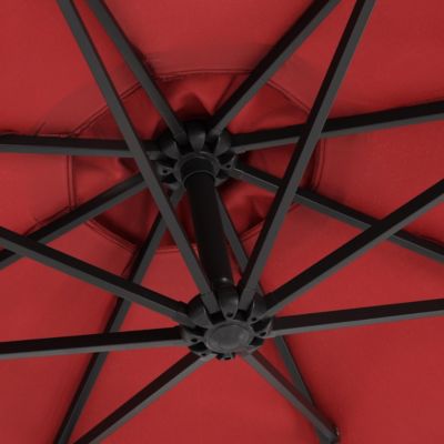 10 Ft Outdoor Patio Cantilever Offset Umbrella
