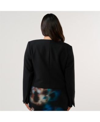 Plus Size Eboni Cropped Jacket