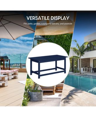 Outdoor Patio Classic Adirondack Coffee Table