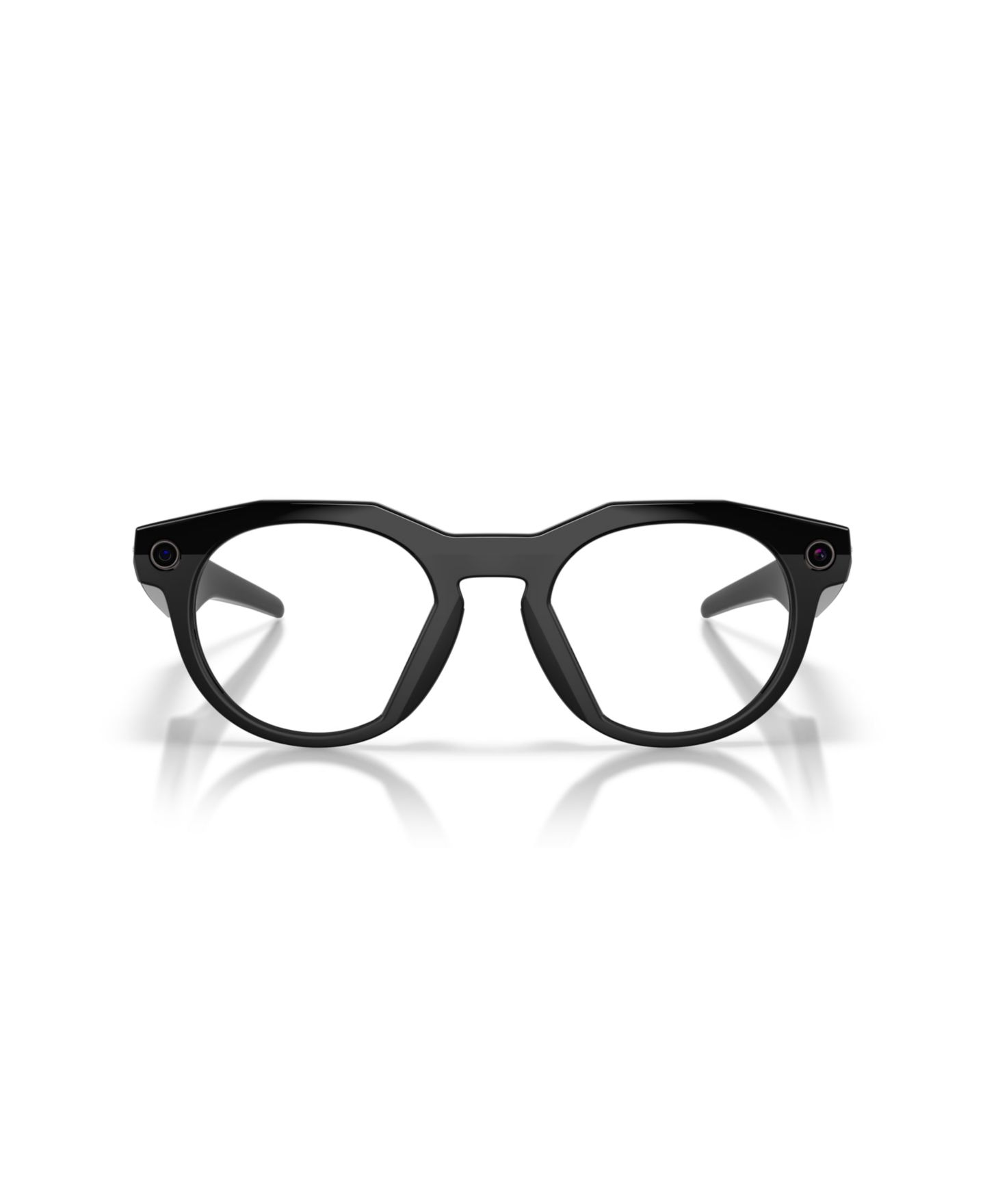 Очки Oakley Unisex Round Plastic Meta Hstn Eyeglasses, цвет: Чёрный — фото 2