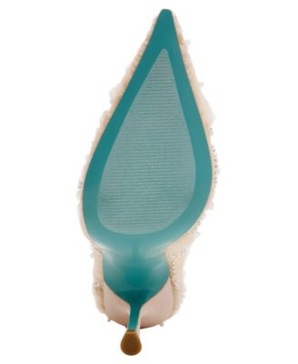 Women's Roxie Tulle Floral Applique Pumps