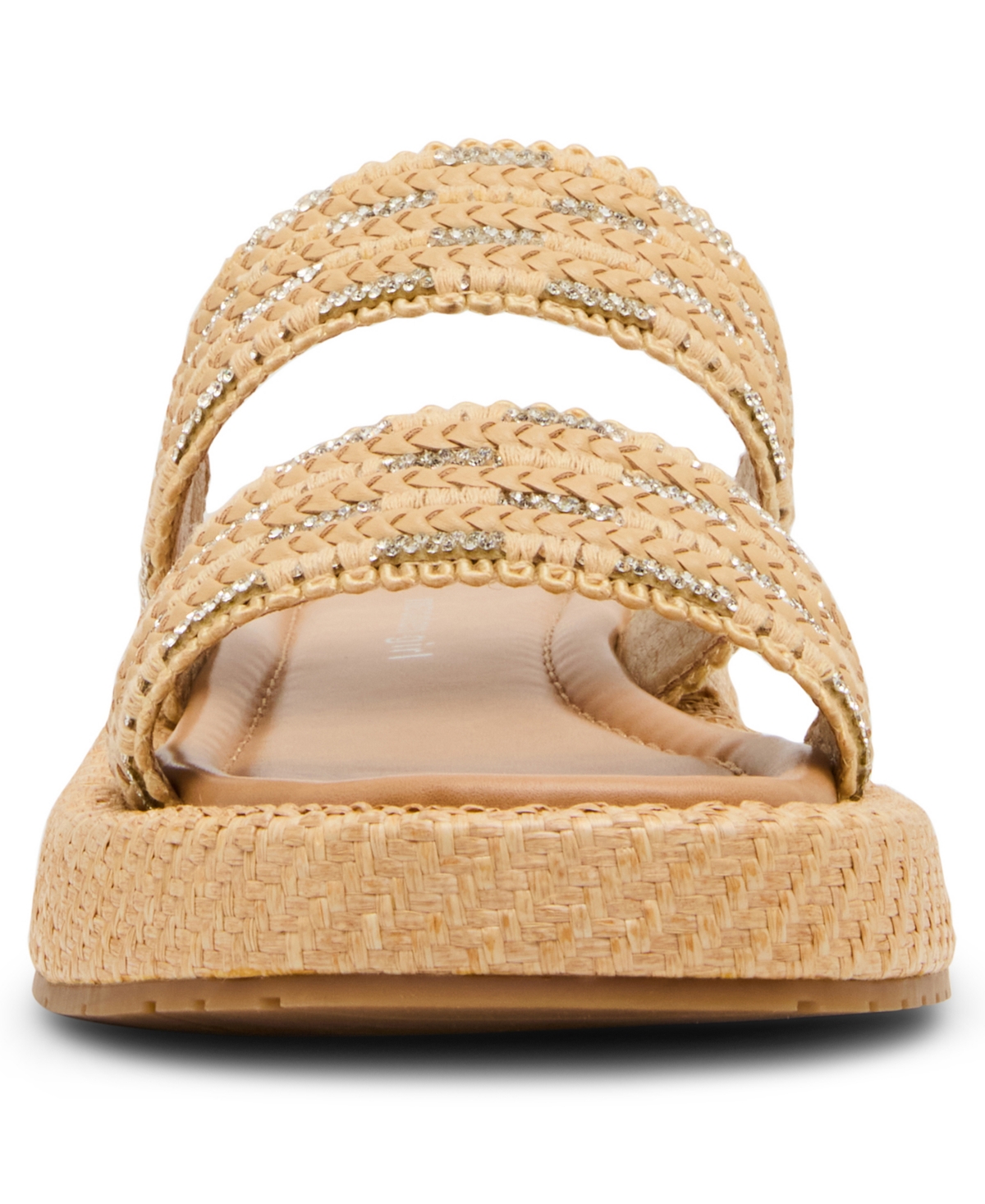 Madden Girl Mykonos Raffia Flatform Sandals