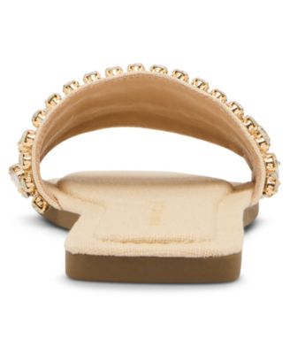 Women's Toast Rhinstone Slide Sandals