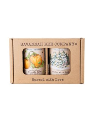 Savannah Bee Company - Pumpkin and Winter White Whipped Honey Gift Set, 12oz