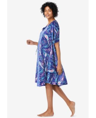 Women's Only Necessities Short Sweeping Printed Lounger