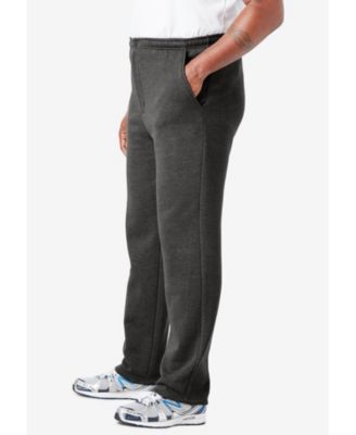 Big & Tall Fleece Zip Fly Sweatpants