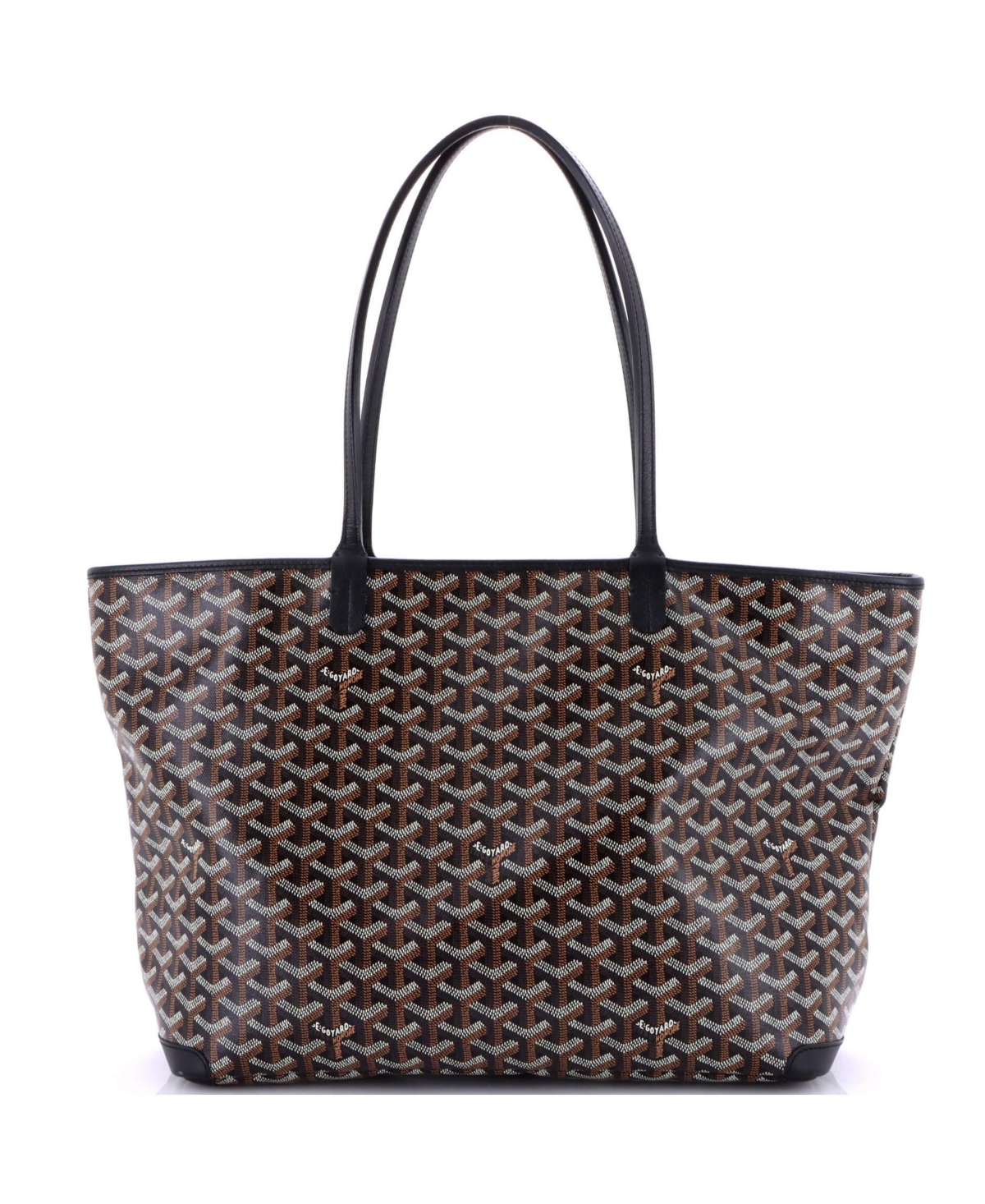 Pre-Owned Goyard Mm Artois Tote Coated Canvas
