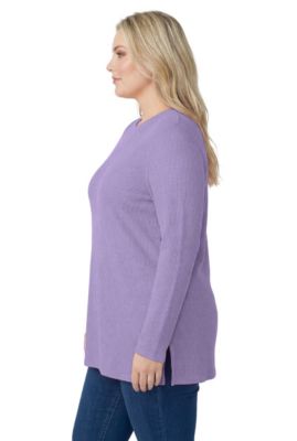 Women's Within Ultra Soft Waffle Thermal Sweatshirt