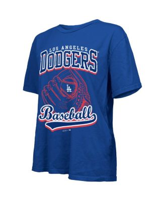 Women's Royal Los Angeles Dodgers Oversized First Base T-Shirt