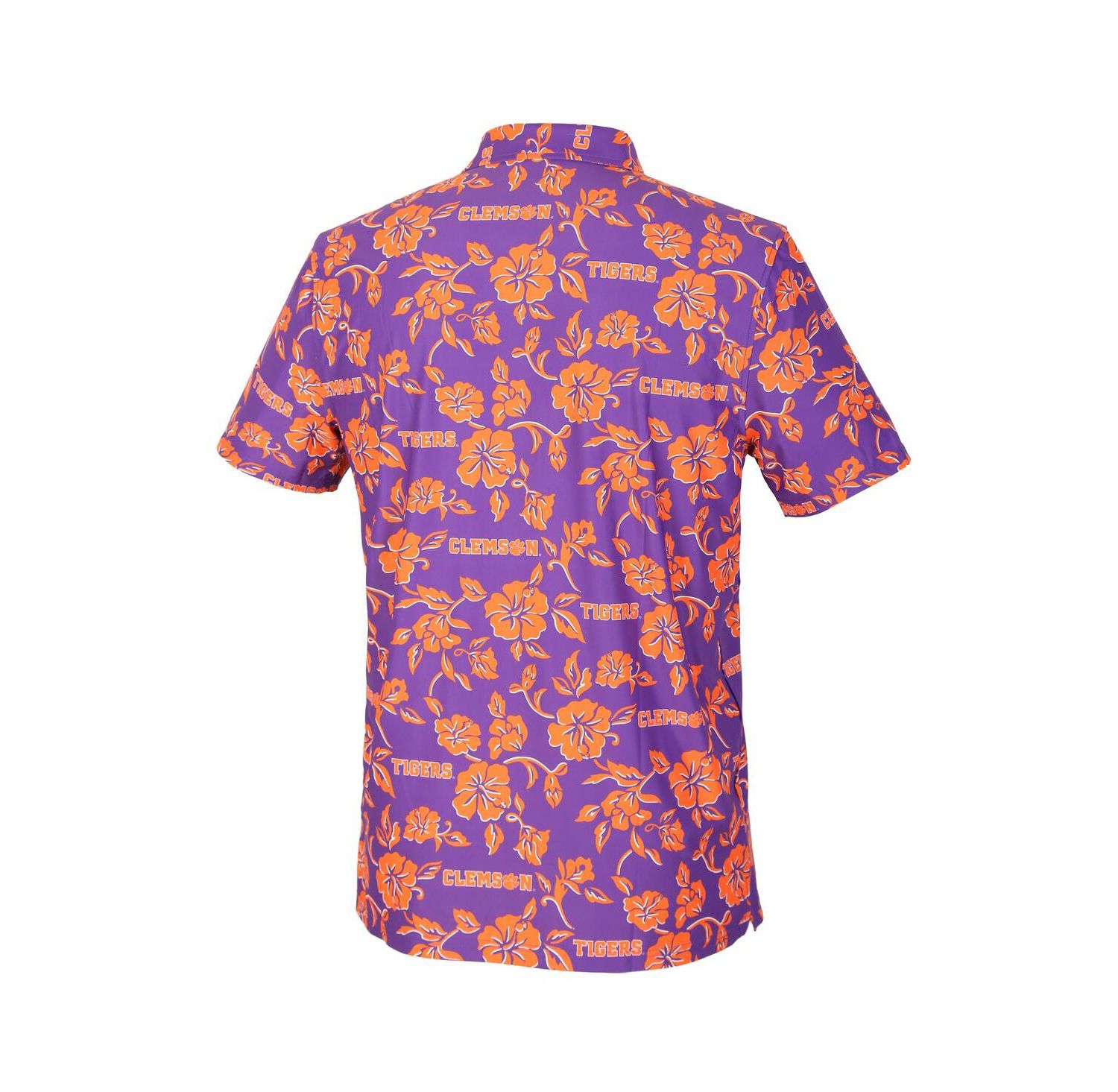 Men's Purple Clemson Tigers Pua Performance Polo Shirt