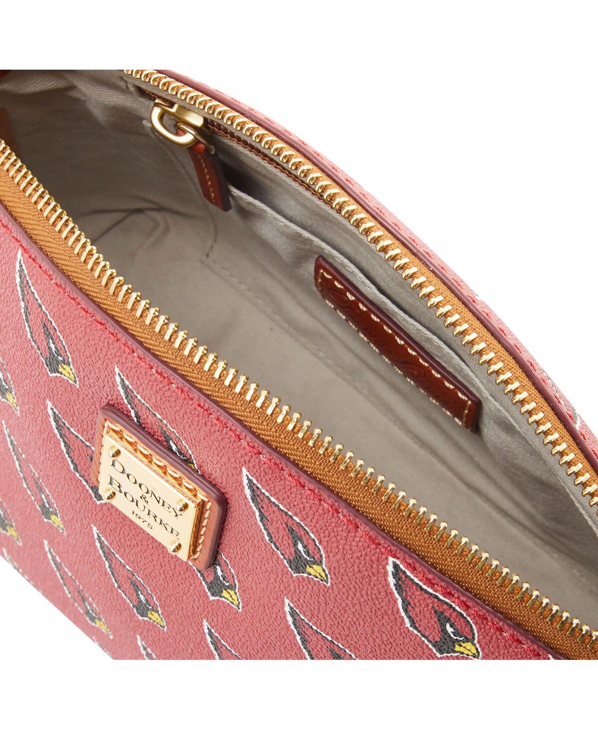 Dooney & Bourke Arizona Cardinals Signature Suki Crossbody With Medium Wristlet In Transparent