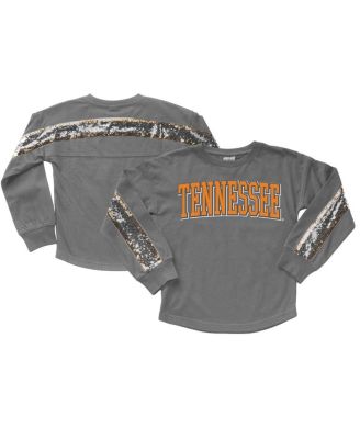 Gameday Couture - Big Girls Gray Tennessee Volunteers Guess Who's Back Long Sleeve T-Shirt