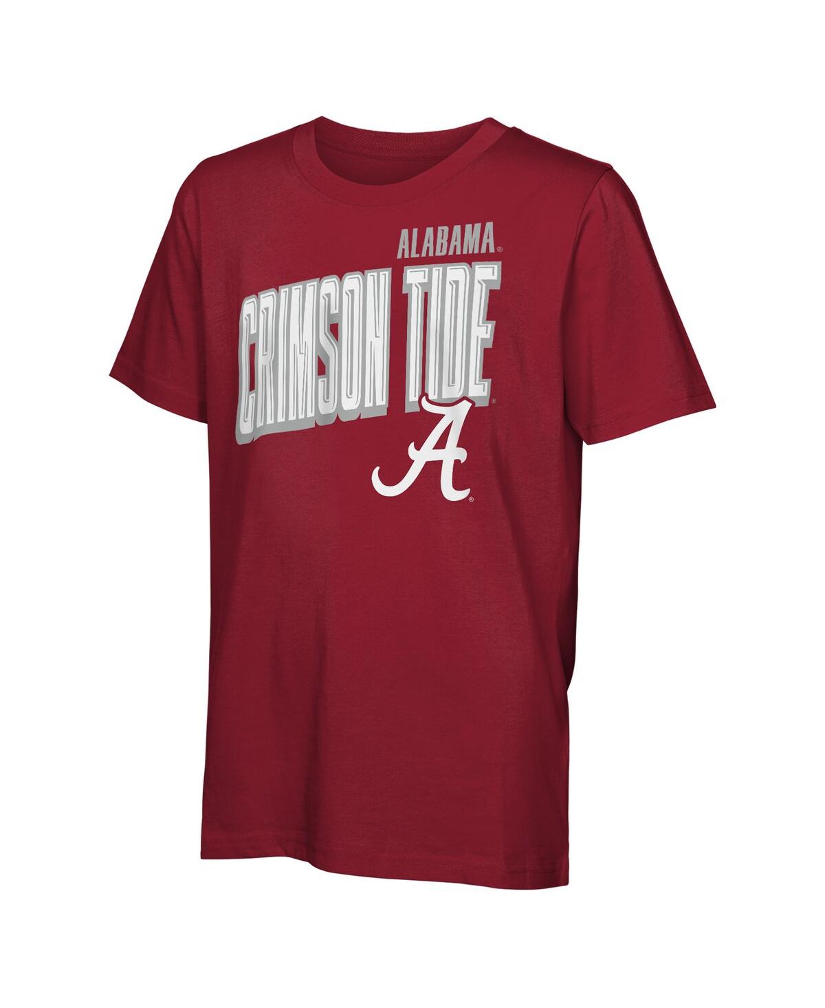 Outerstuff Preschool Alabama Crimson Tide Mix 3-in-1 Combo T-shirt Set In Red