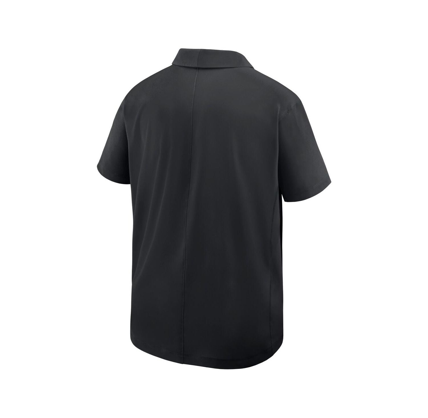 Men's Black Colorado Buffaloes Woven Dri-FIT Polo Shirt