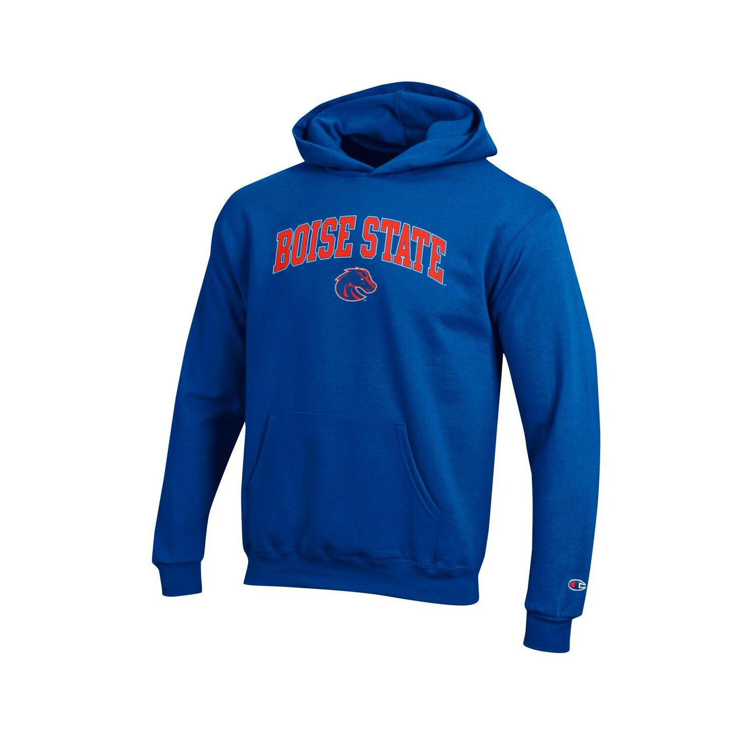 Big Boys and Girls Royal Boise State Broncos Campus Pullover Hoodie
