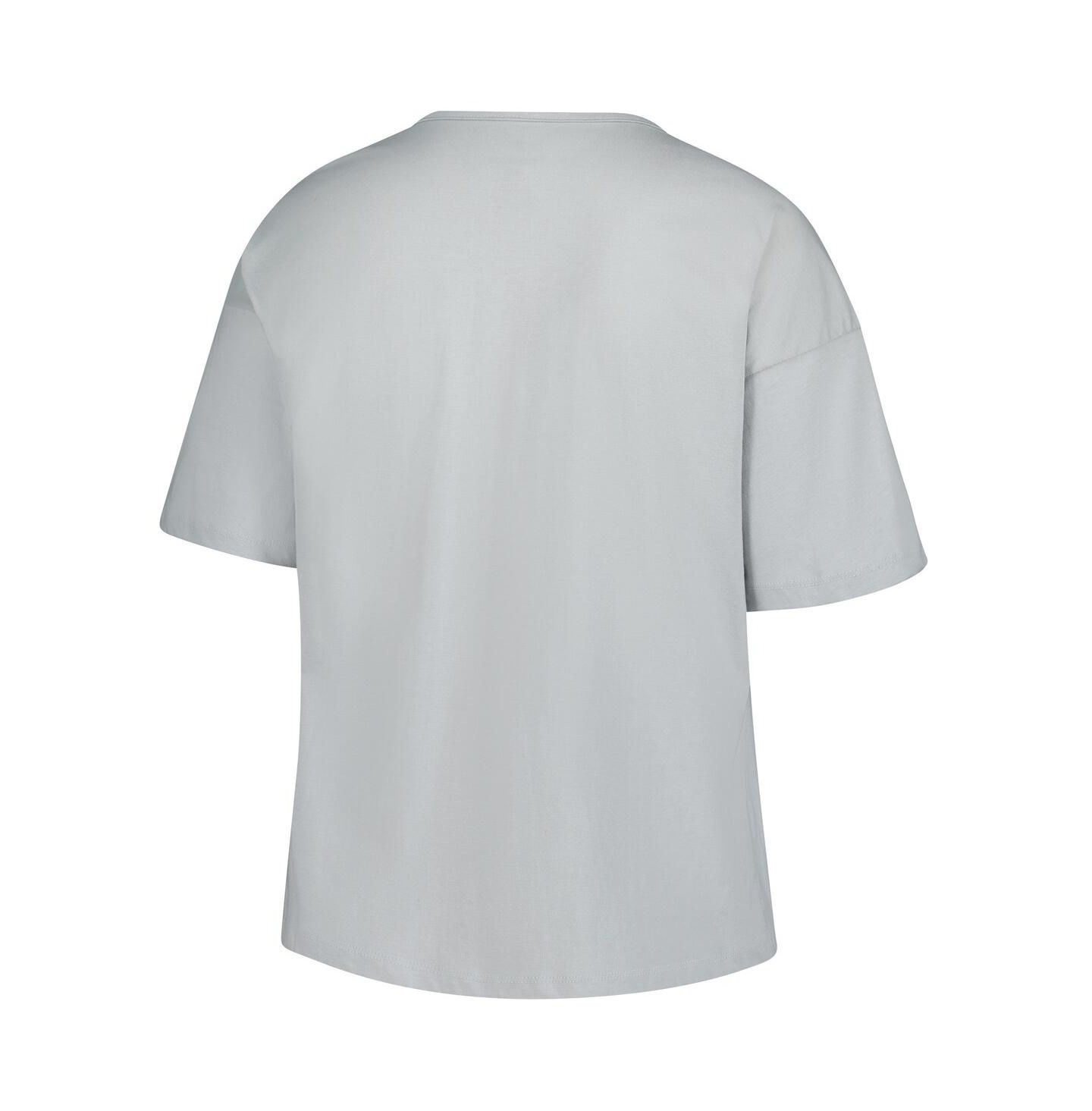 Женская футболка Fanatics Gray Kentucky Wildcats Plus Size Winning Gear Notch Neck — фото 2