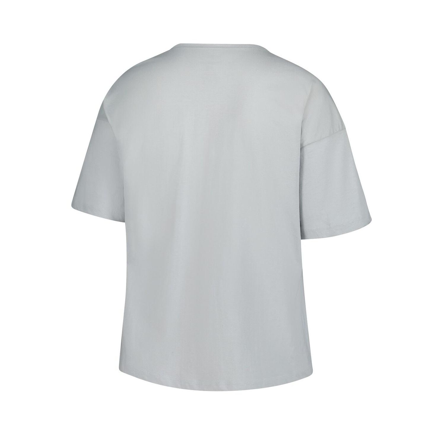 Women's Gray Kentucky Wildcats Plus Size Winning Gear Notch Neck T-Shirt