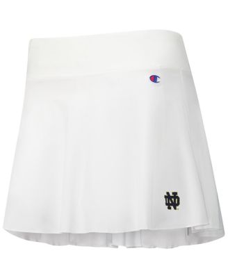 Women's White Notre Dame Fighting Irish Tailgate Soft Touch Skort