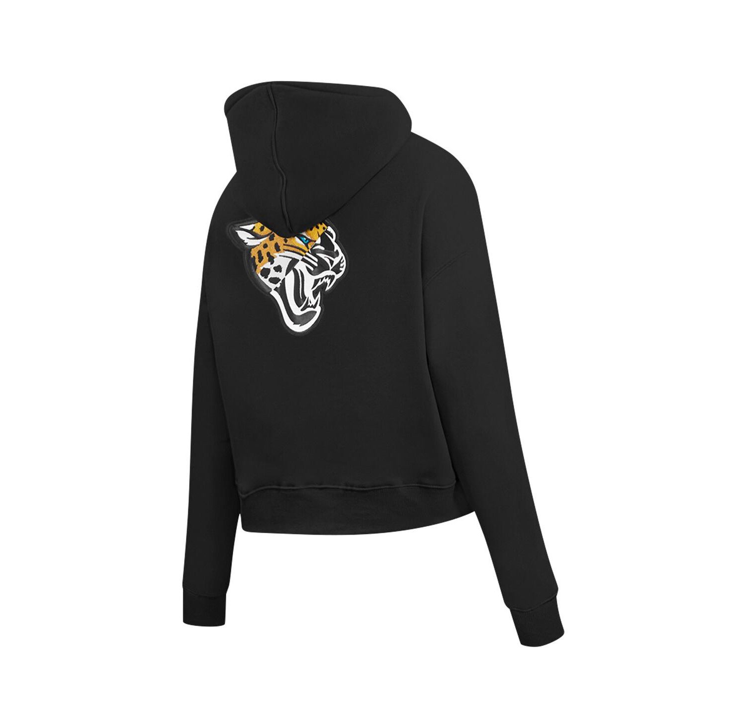 Women's Black Jacksonville Jaguars Split Logo Full-Zip Hoodie