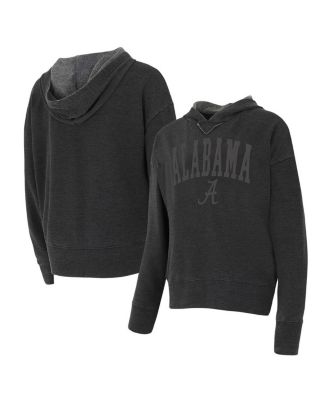 Concepts Sport - Women's Charcoal Alabama Crimson Tide Volley Long Sleeve Hoodie Top