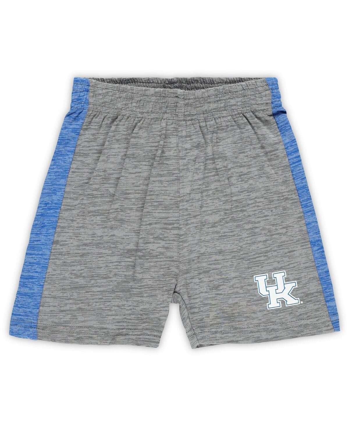 Wes & Willy 2-piece Toddler Kentucky Wildcats Cloudy Yarn T-shirt And Shorts Set In Blue