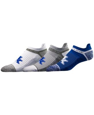 Strideline - Men's and Women's Kentucky Wildcats Premium Low 3-Pack Ankle Socks Set