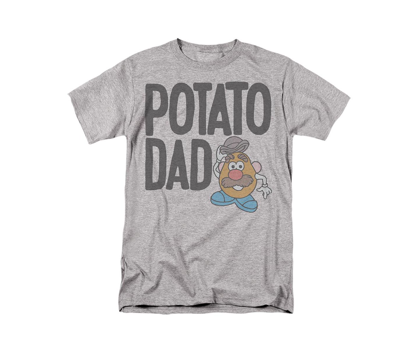 Мужская футболка Hasbro+ Mr Potato Head Potato Dad, цвет: Меланжевый — фото 1