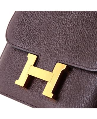 Pre-Owned HERMES 18 Constance Bag Chevre Mysore