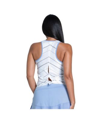 Lavender Love Tie Back Womens Tennis Tank