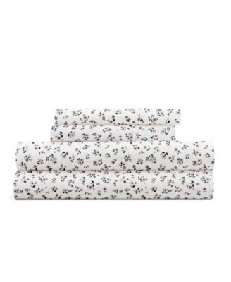Delicate Blossoms 3-P.c. Sheet Set, Twin