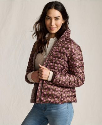 Women's Petite Wanderweight Packable Print Down Jacket