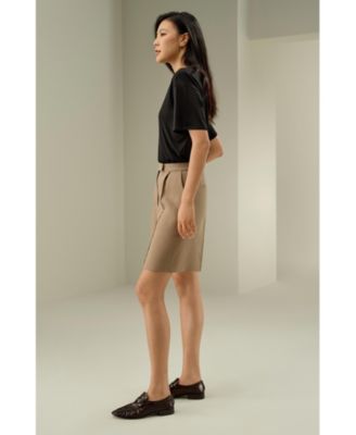 Women's Oversized Silk Jersey Tee