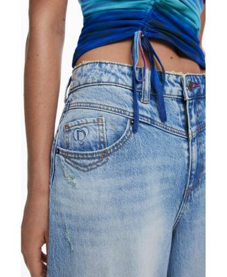 Women's Wide leg denim trousers