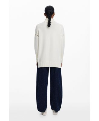 Women's Long sweater with bows