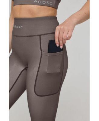 Women's Infinite High Waisted Leggings - Khaki