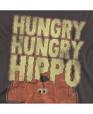 Big & Tall Hungry Hungry Hippos Wavy Logo with Red Hippo T Shirt