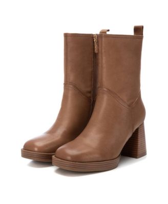 Women's Leather Booties Carmela Collection By XTI