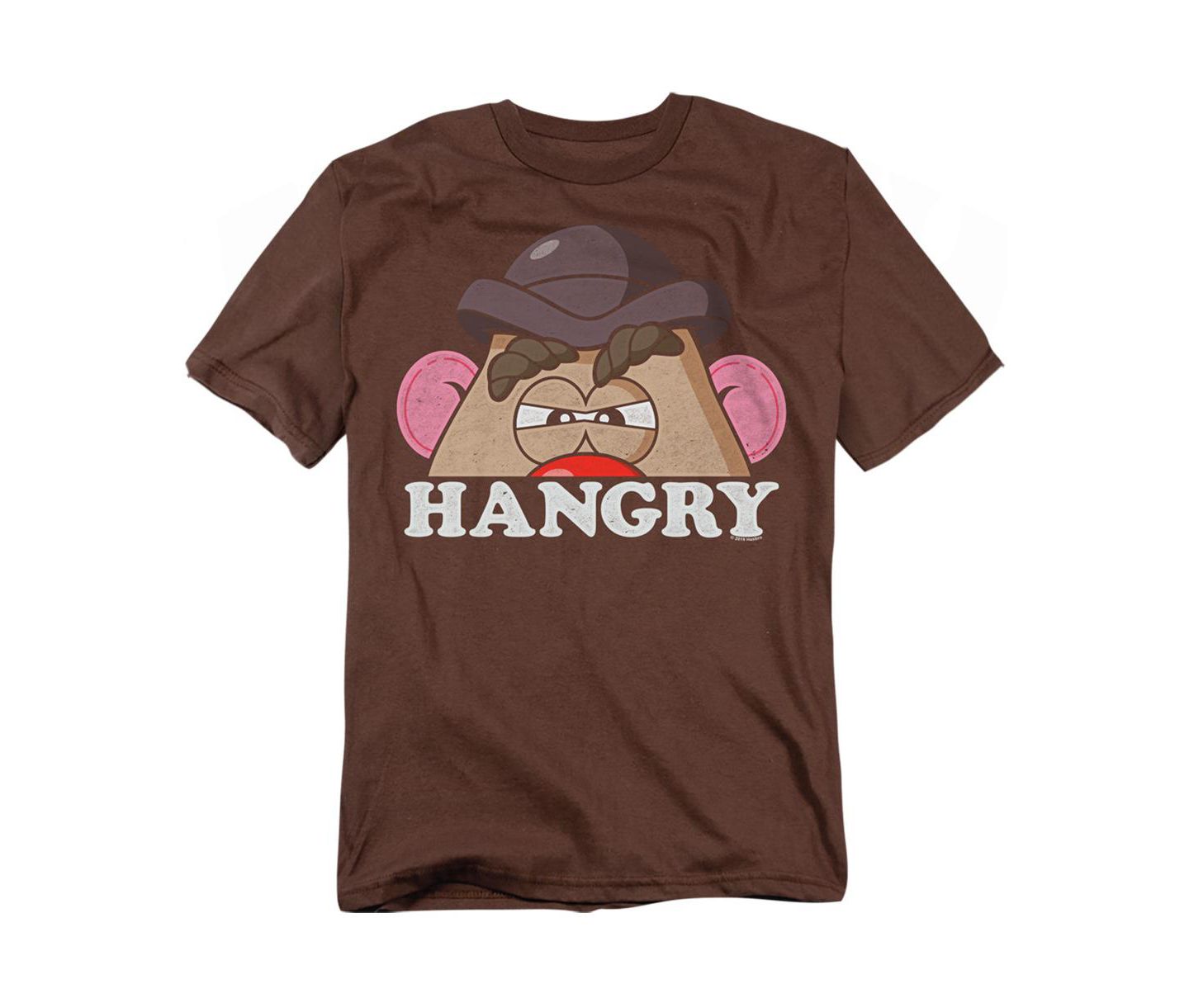 Мужская футболка Hasbro+ Potato Head Hangry Potato, цвет: Кофейный — фото 1