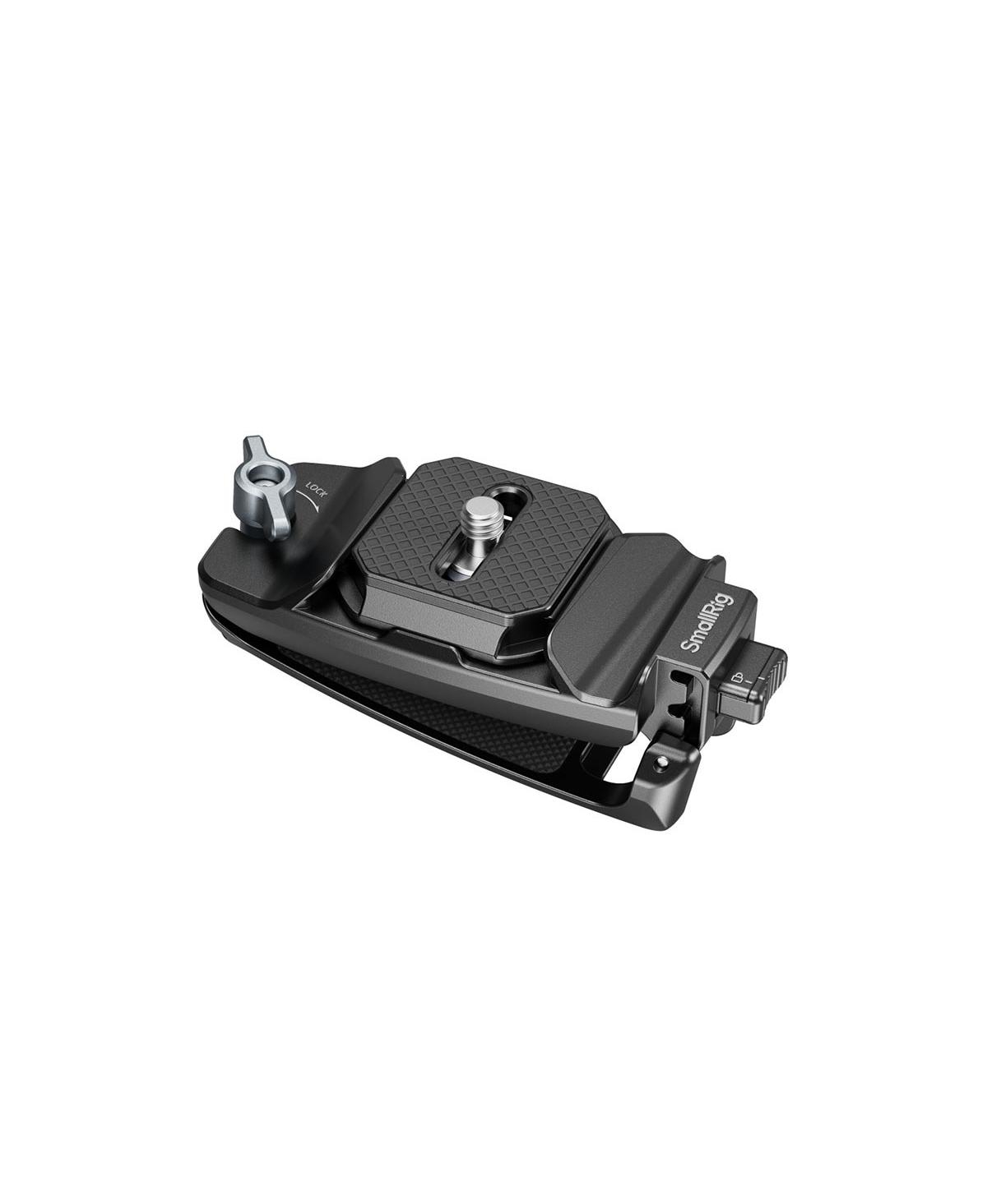 SmallRig Camera Clip with Quick Release Mount Plate - Black