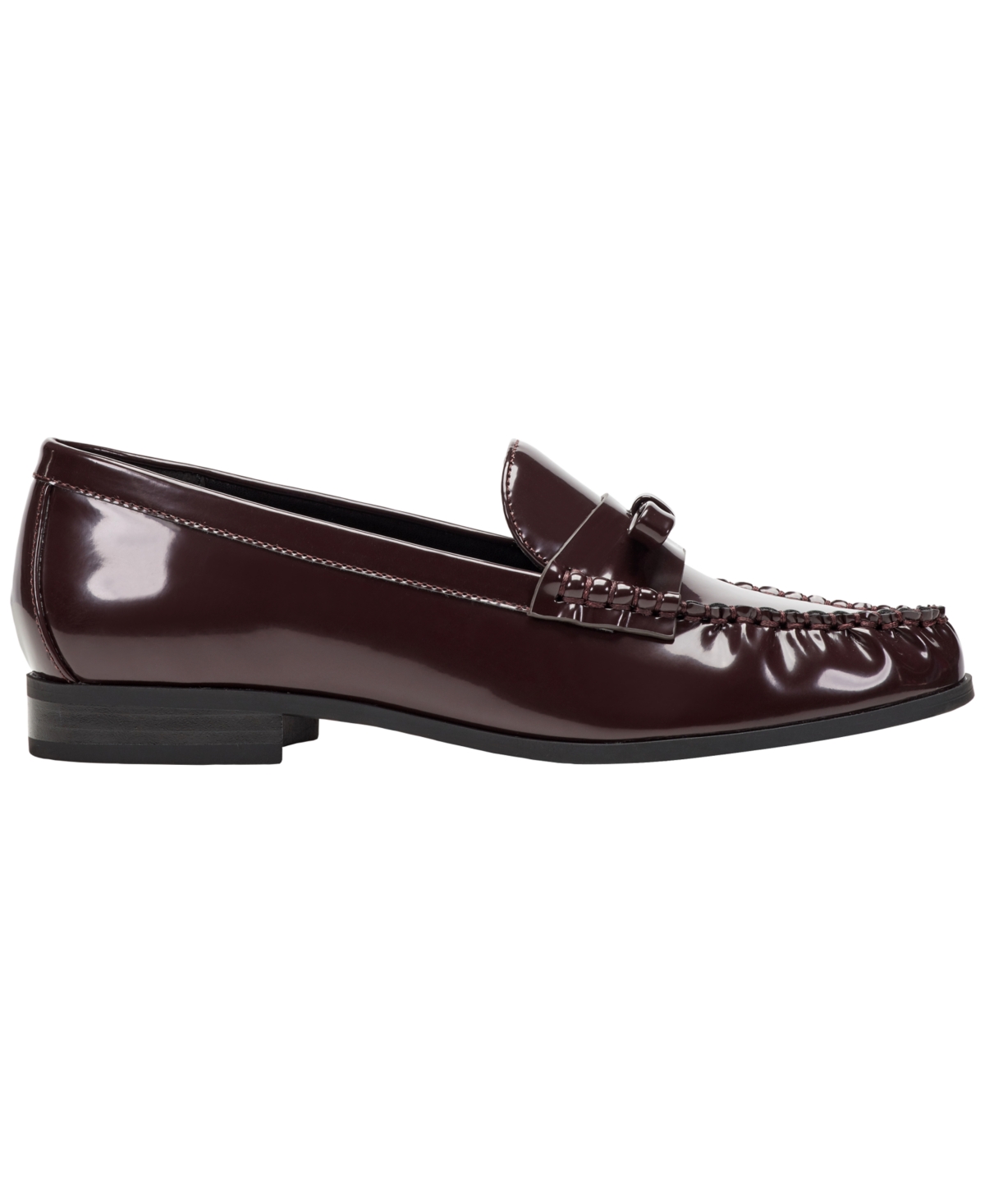 Bandolino Women's Laynei Almond Toe Slip-on Loafers In Brown