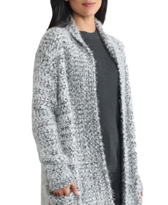 Women's Shawl Collar Open Front Sweater