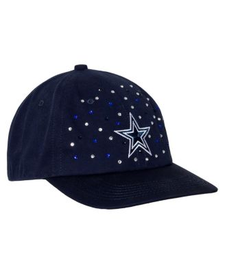 Women's Navy Dallas Cowboys Jeweled Adjustable Hat