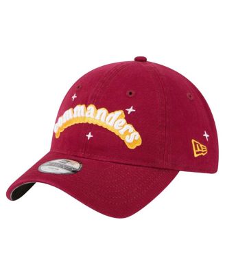 Big Girls Burgundy Washington Commanders Cheer 9TWENTY Adjustable Hat