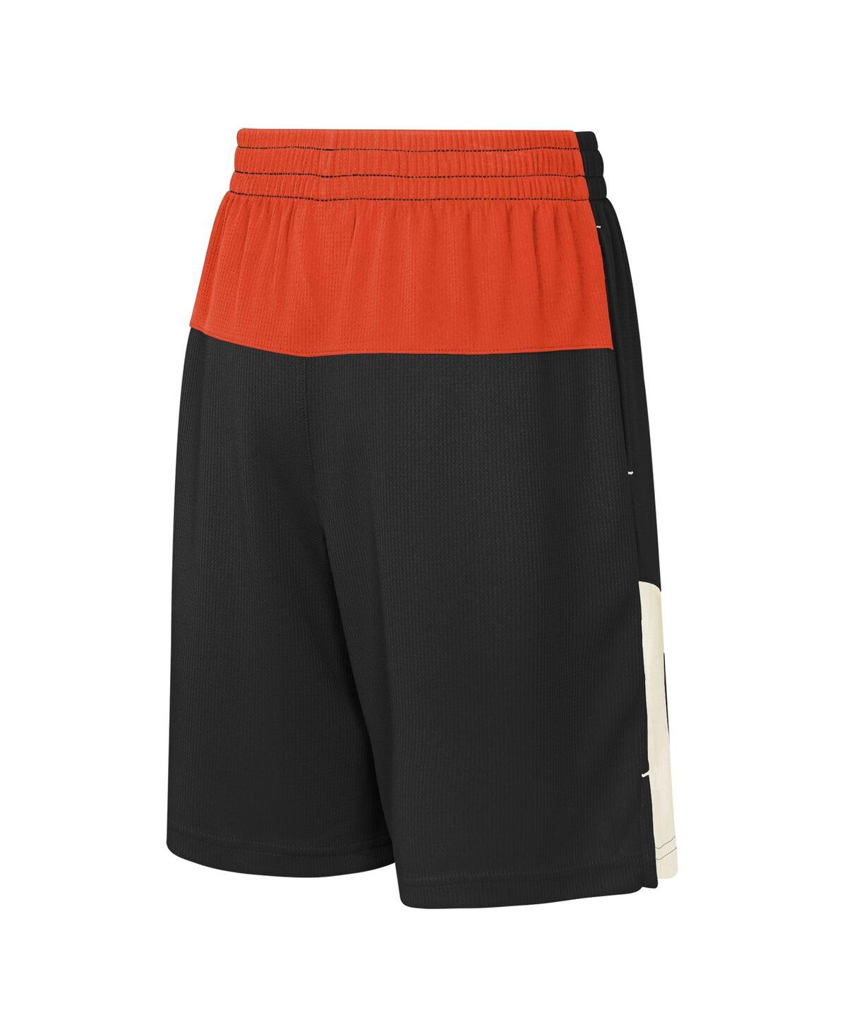 Outerstuff Big Boys And Girls Black Cincinnati Bengals Fandemonium Mesh Shorts In Black