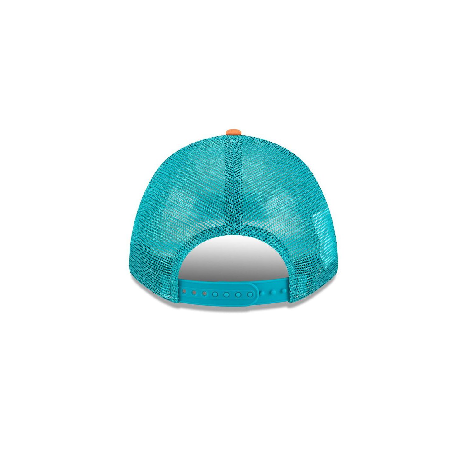 Men's Orange Miami Dolphins Linear A-Frame 9FORTY Adjustable Hat