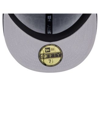 Men's Navy Houston Texans Oversized 59FIFTY Fitted Hat