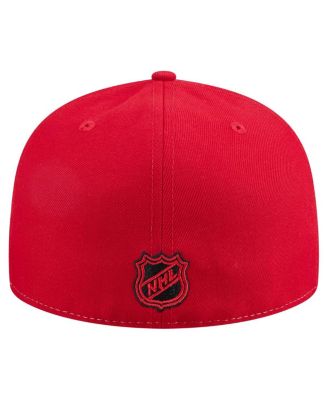 Men's White/Red New Jersey Devils Repeat Two-Tone 59FIFTY Fitted Hat