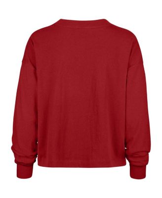 Women's Red Tampa Bay Buccaneers Muse Sydney Long Sleeve T-Shirt